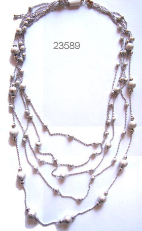 Multi stranded necklace 