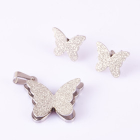 Stainless Steel Small Butterfly Set