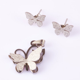 Stainless Steel Small Butterfly Set
