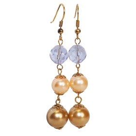 Crystal Rock Earrings