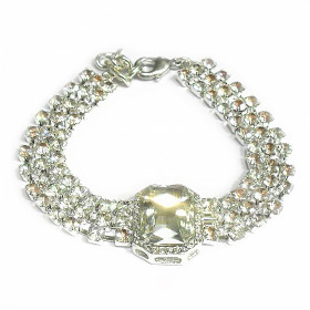 Rectangle Crystal Bracelet