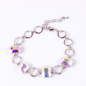 Diamond Brillant Cut Aurora Bracelet