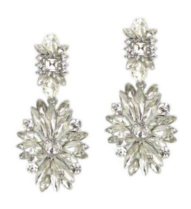 Crystal Starburst Earrings