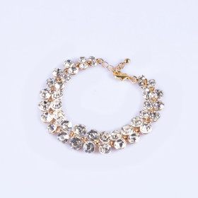 Gala Crystal Bracelet in Gold